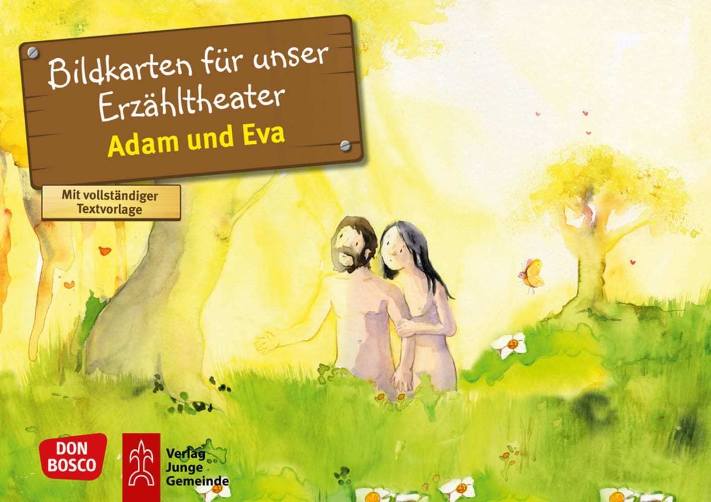 Adam und Eva. Kamishibai Bildkartenset: Entdecken - Erzählen - Begreifen: Kinderbibelgeschichten (Bibelgeschichten für unser Erzähltheater) Religion & Esotericism