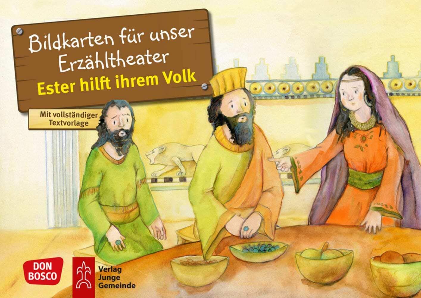 Ester hilft ihrem Volk. Kamishibai Bildkartenset.: Entdecken - Erzählen - Begreifen: Kinderbibelgeschichten. Glaube & Hoffnung mit dem Erzähltheater ... (Bibelgeschichten für unser Erzähltheater) Parents & Children