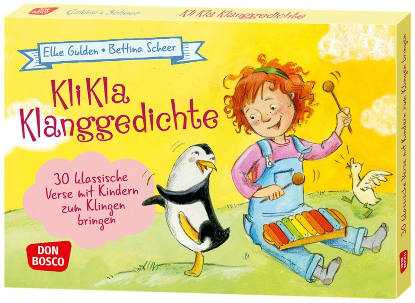 KliKlaKlang-Gedichte: 30 klassische Verse mit Kindern zum Klingen bringen. Kartenset für musikalische Früherziehung, Sprachförderung in der Kita oder ... Ideen für Kindergruppen auf DIN-A5-Karten) Poetry