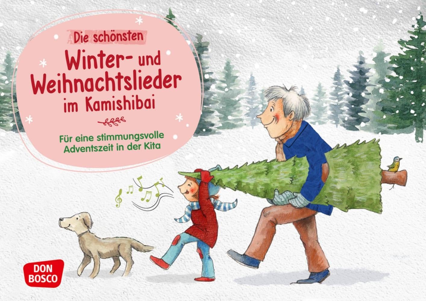 Die schönsten Winter- und Weihnachtslieder im Kamishibai. Kamishibai Bildkartenset.: Für eine stimmungsvolle Adventszeit in der Kita. Inklusive Begleitheft mit Liedtexten, Noten und Gitarrengriffen book