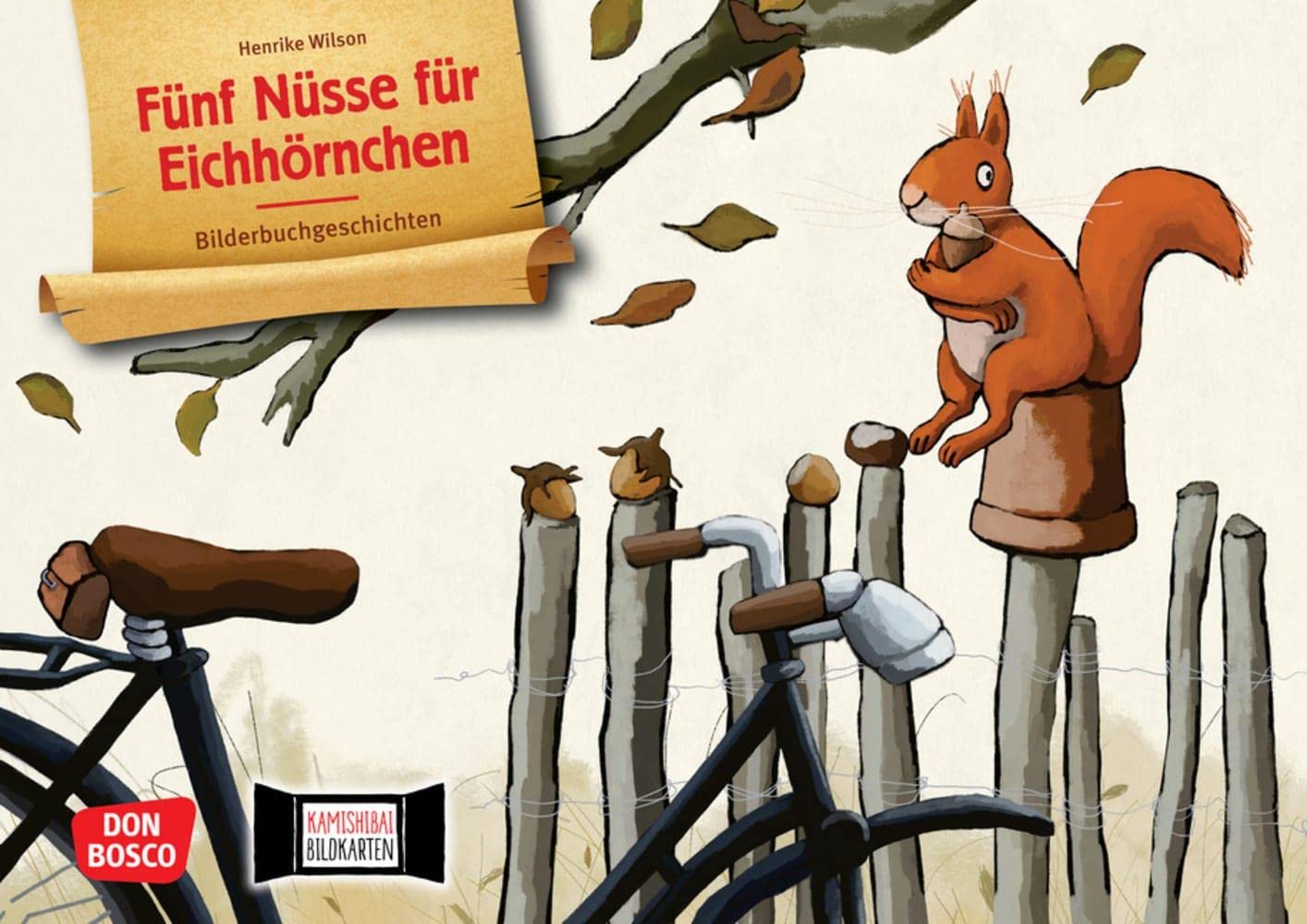 Fünf Nüsse für Eichhörnchen. Kamishibai Bildkartenset: Entdecken - Erzählen - Begreifen: Bilderbuchgeschichten. Witzige Wintergeschichte über ... für unser Erzähltheater) Non-fiction