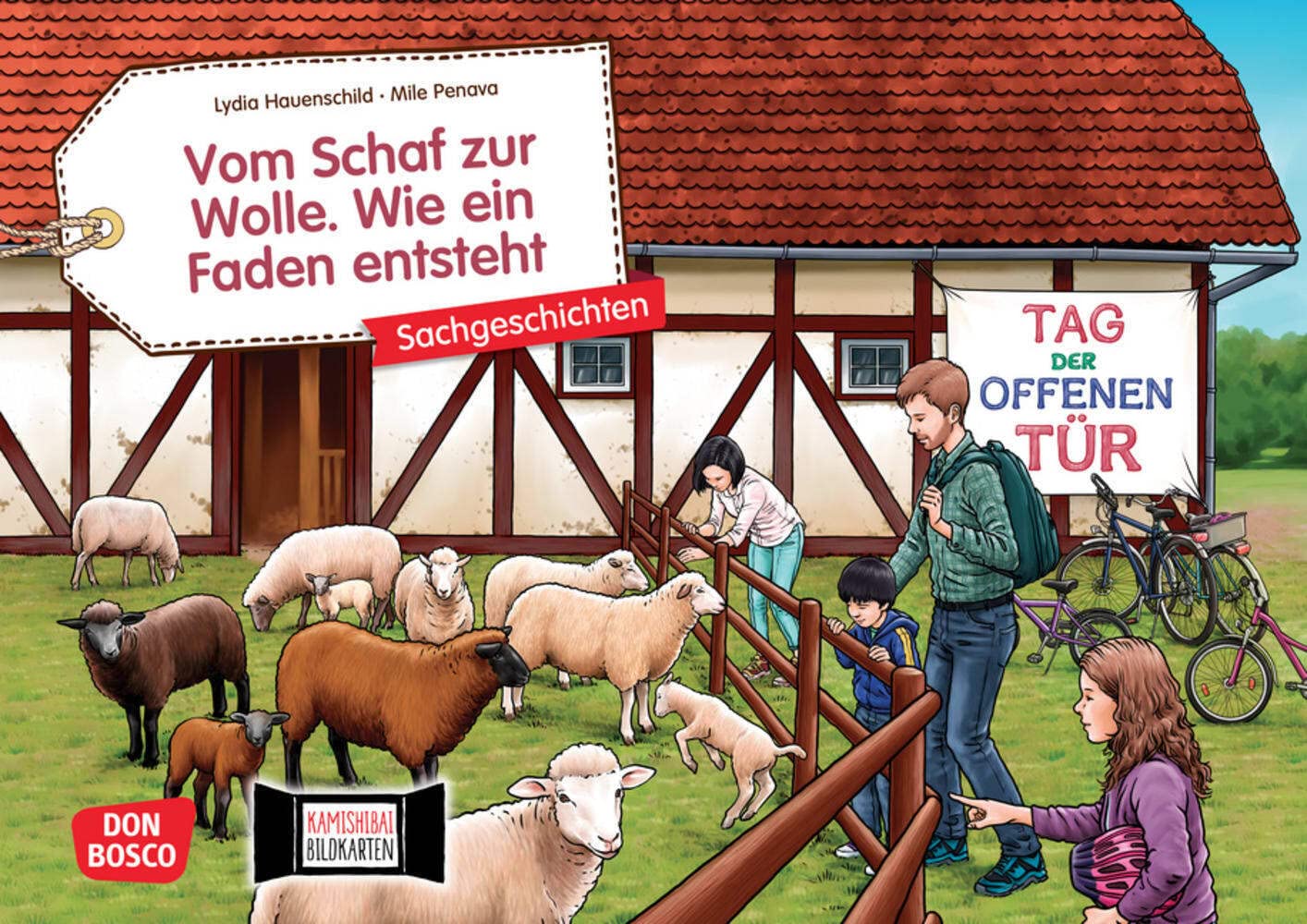 Vom Schaf zur Wolle. Wie ein Faden entsteht. Kamishibai Bildkartenset.: Für Kita-Projekte & den Sachunterricht in derGrundschule. (Sachgeschichten für unser Erzähltheater) Education & Training
