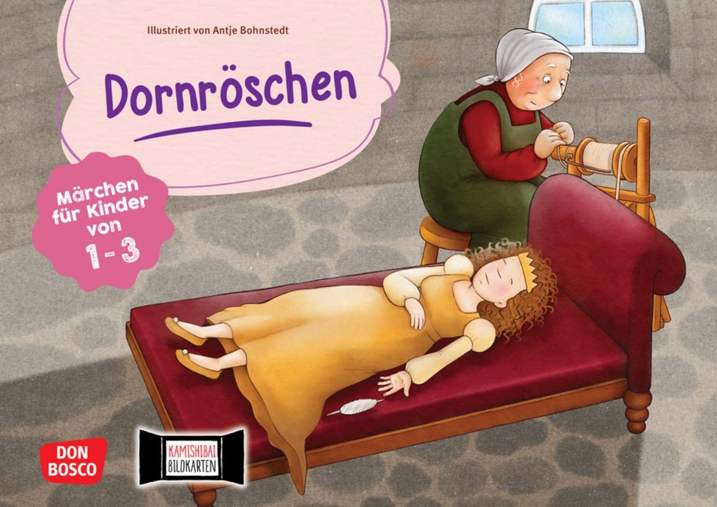 Dornröschen. Kamishibai Bildkartenset: Märchen für Kinder von 1 bis 3. Mit Krippenkindern Märchenklassiker entdecken: einfache Handlung & Bilder. Zur ... Erzähltheater mit Kindern unter drei Jahren) Fairy Tales & Legends