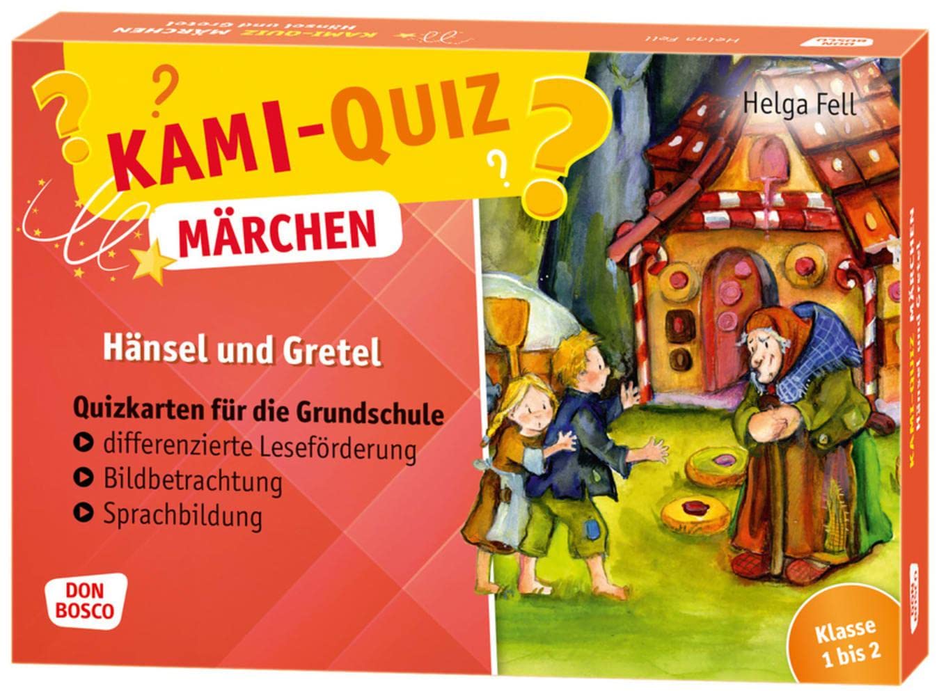 Kami-Quiz Märchen: Hänsel und Gretel: Quizkarten für die Grundschule: differenzierte Leseförderung, Bildbetrachtung, Sprachbildung. Klasse 1 bis 2. ... Bildbetrachtung und Sprachbildung) Education & Training