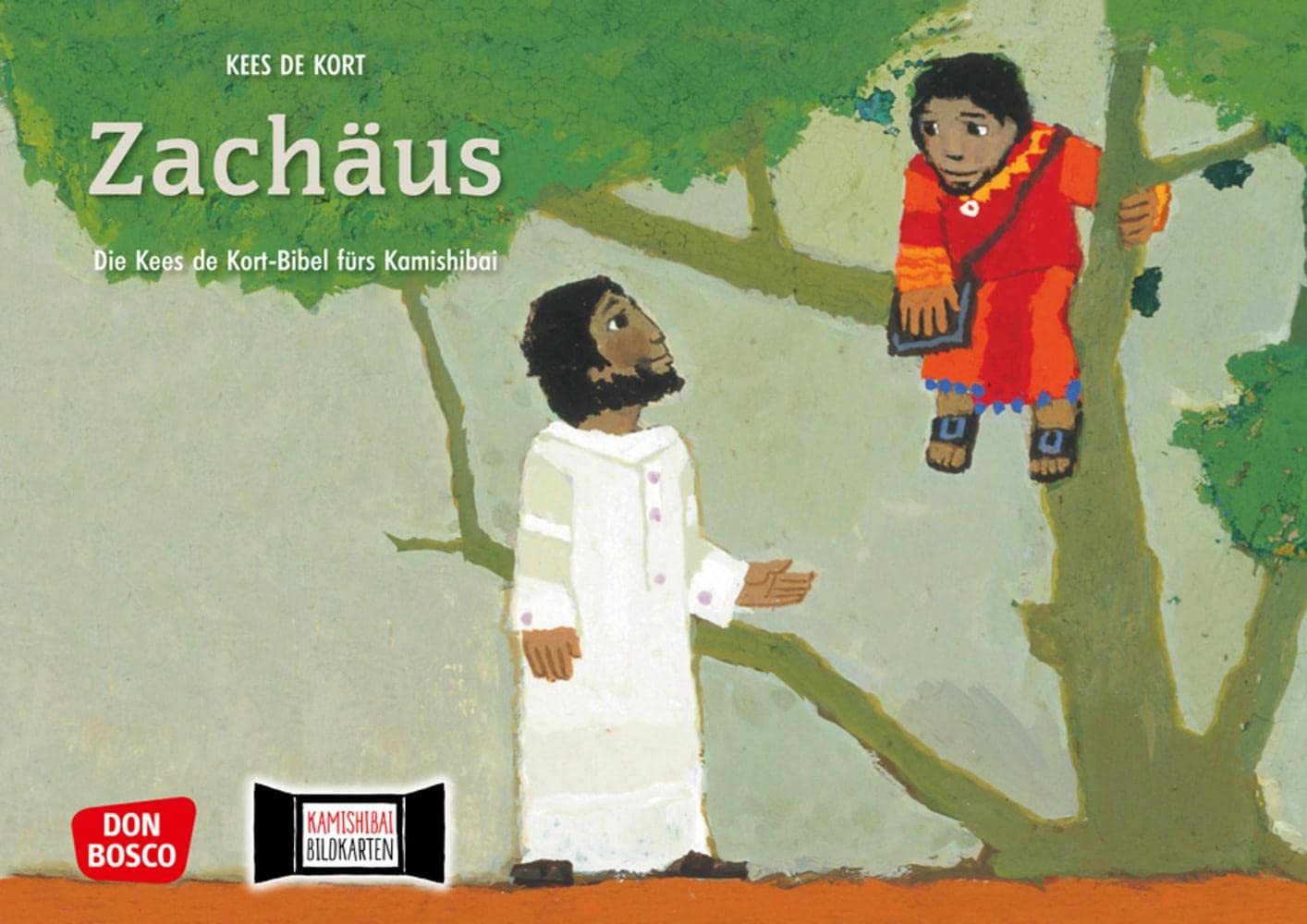 Zachäus. Kamishibai Bildkartenset: Mit Kindern bekannte Jesus-Geschichten im Erzähltheater entdecken. Für Kita, Schule und Kinderkirche (Die Kees de Kort-Bibel fürs Kamishibai) Education & Training