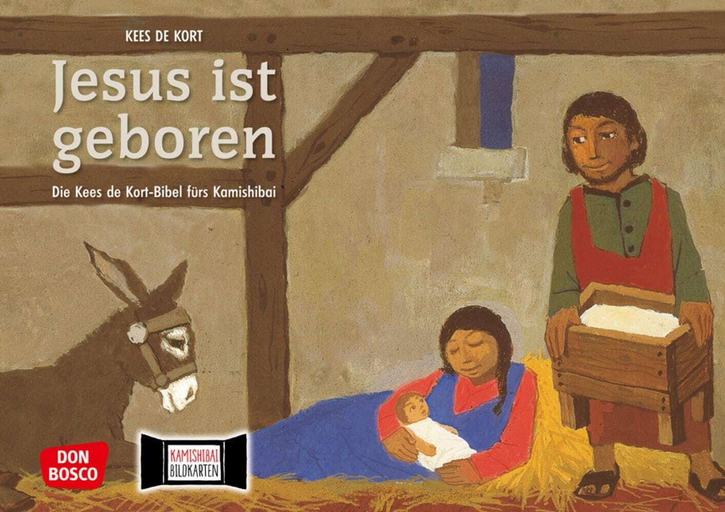 Jesus ist geboren. Kamishibai Bildkartenset: Christliche Weihnachtsgeschichte für das Erzähltheater für Kita, Schule & Kinderkirche (Die Kees de Kort-Bibel fürs Kamishibai) Education & Training
