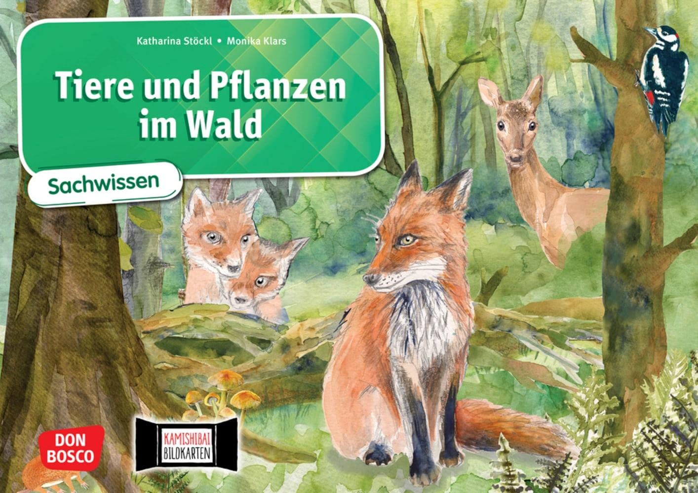 Tiere und Pflanzen im Wald. Kamishibai Bildkartenset: Entdecken - Erzählen - Begreifen: Sachwissen. Material für den Sachunterricht Klasse 1-4, alles ... Wald. (Sachwissen für das Kamishibai) Education & Training
