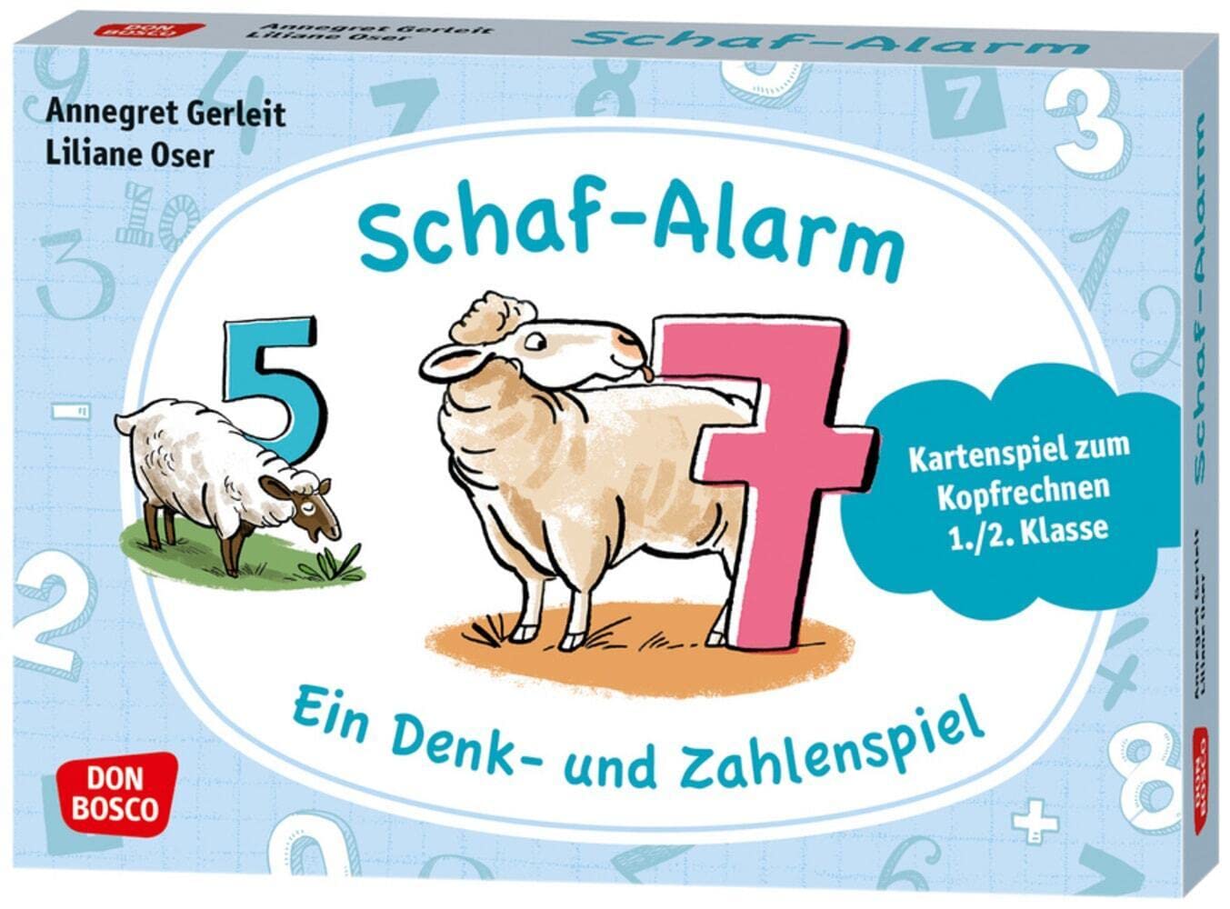 Schafalarm. Ein Denk- und Zahlenspiel: Kartenspiel zum Kopfrechnen. Spielen und dabei Rechnen lernen. Mathe üben mit Spaß für Kinder in Klasse 1–2. ... (Lernspiele für Grundschüler) Education & Training