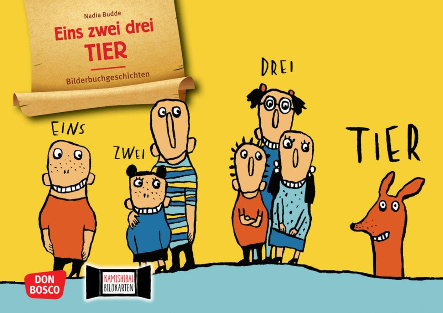 Eins Zwei Drei Tier. Kamishibai Bildkartenset: Wortspiele und Quatschreime für eine spielerische Sprachförderung! Für Kinder von 3 bis 6 book