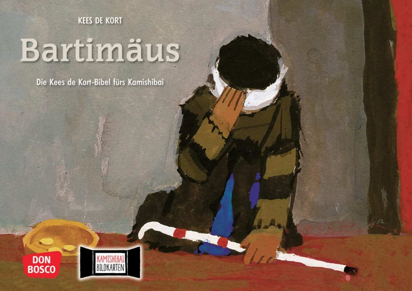 Bartimäus. Kamishibai Bildkartenset: Jesusgeschichten für Kita, Grundschule und Gemeinde, gestaltet von Kees de Kort für das Erzähltheater (Die Kees de Kort-Bibel fürs Kamishibai) Education & Training