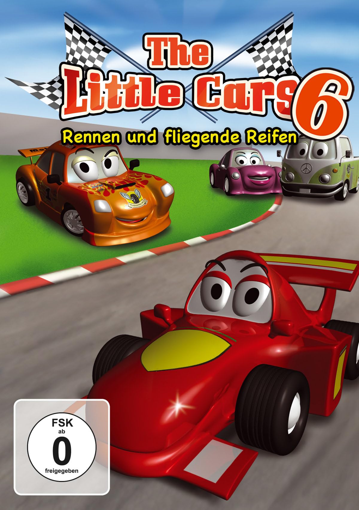 Little Cars, Vol. 6 - Rennen und fliegende Reifen dvd