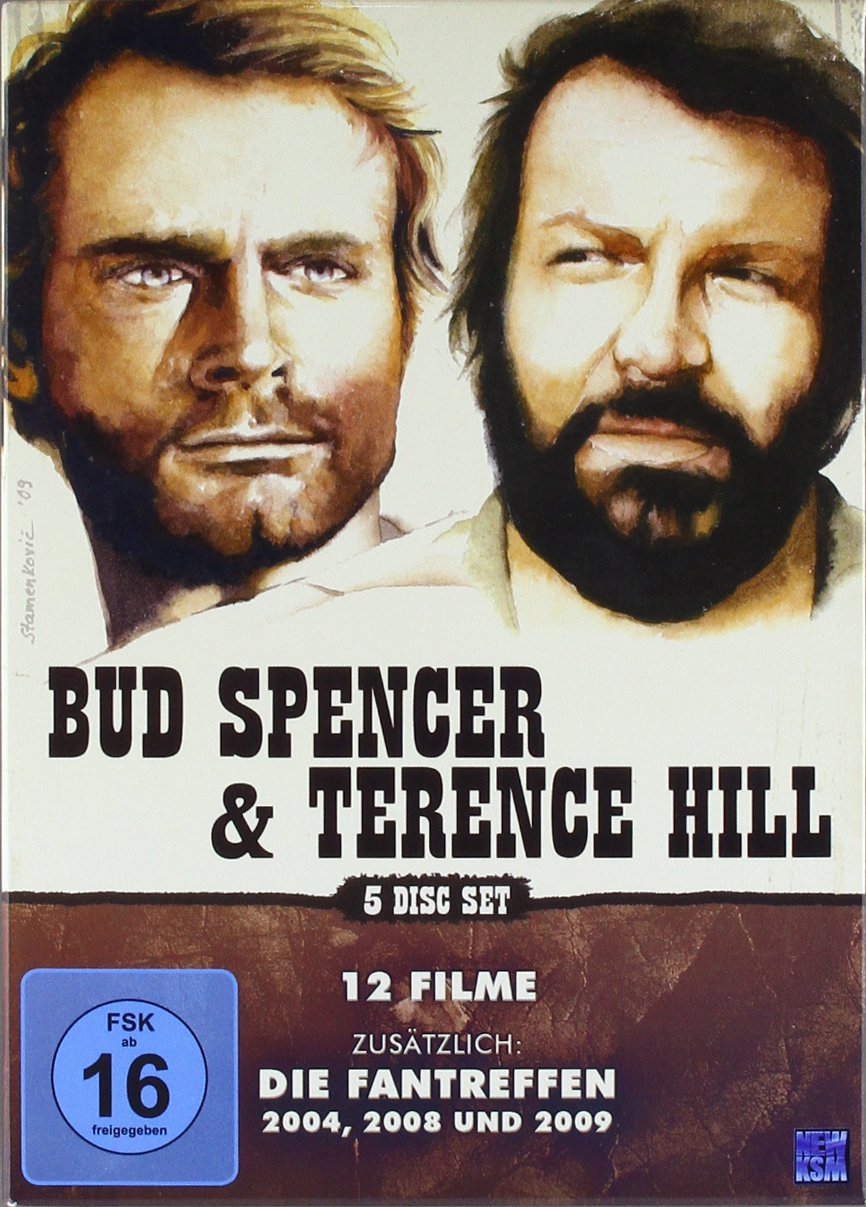 Bud Spencer & Terence Hill: 12 Filme inkl. Das Fantreffen 2009 (5 Disc Set) Films