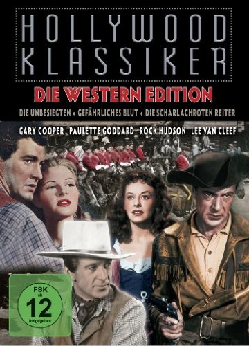 Western Edition, Vol. 1 (Die Unbesiegten/Gefährliches Blut/Die scharlachroten Reiter) (3 Disc Set) Movies