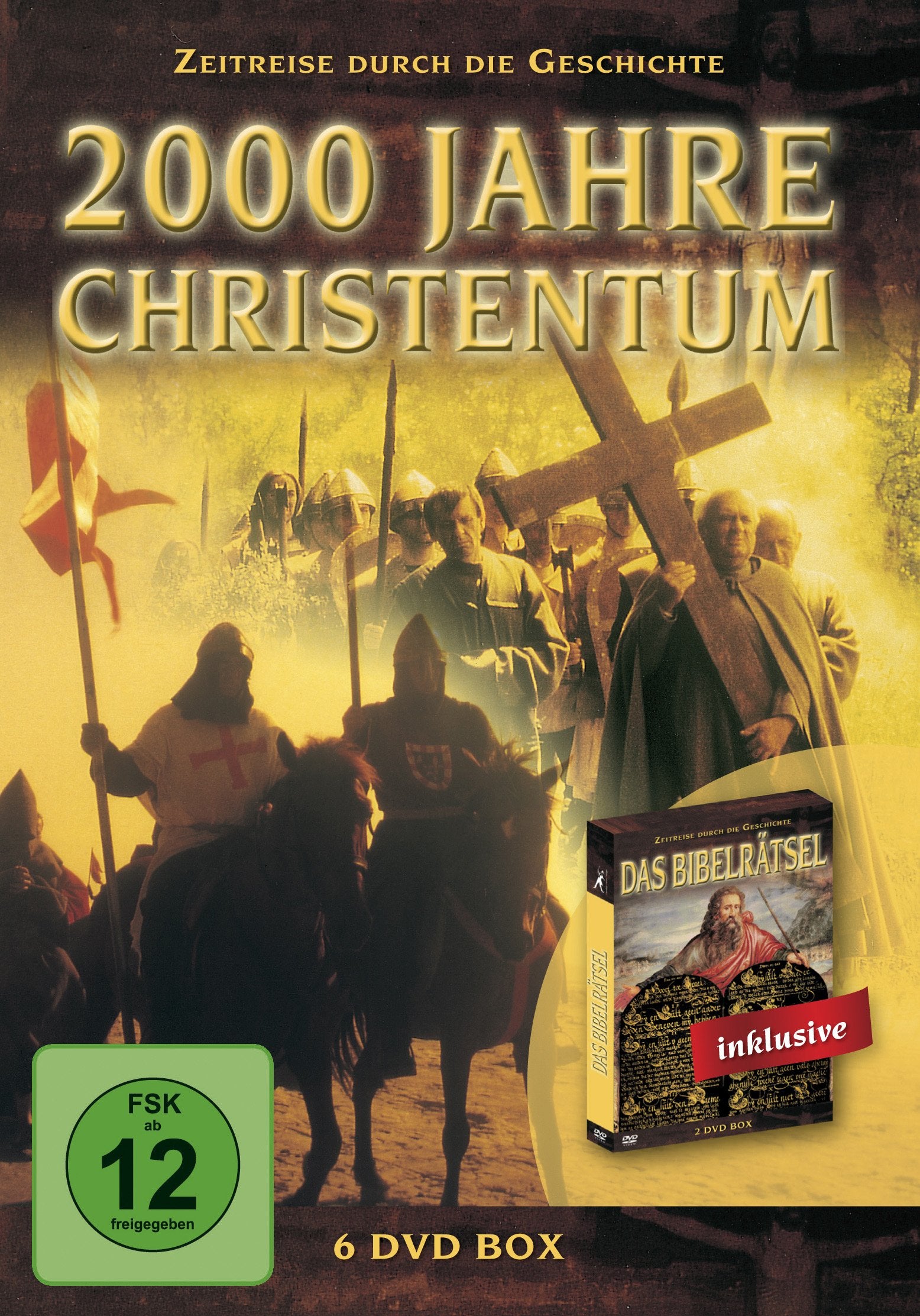 Zeitreise durch die Geschichte - 2000 Jahre Christentum + Das Bibelrätsel (6 Disc Set) Films