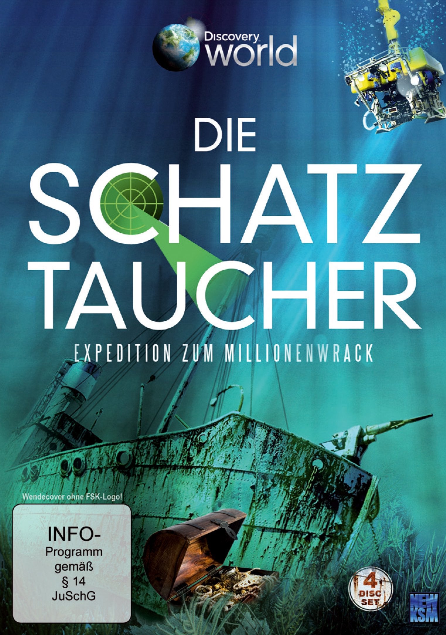 Discovery World: Die Schatztaucher - Expedition zum Millionenwrack (4 DVDs) Films