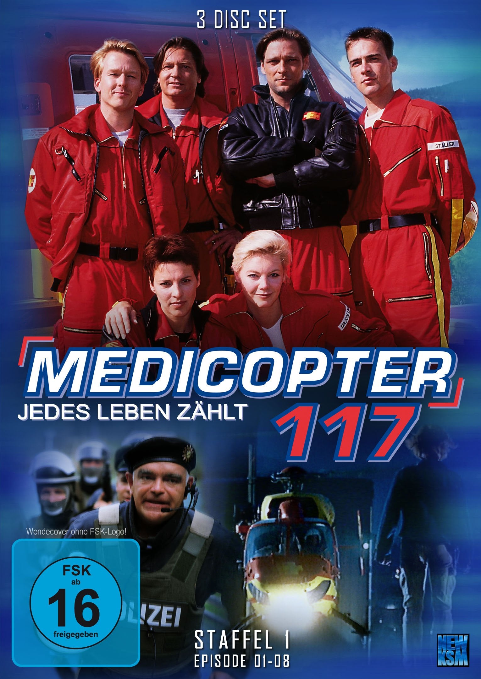 Medicopter 117 - Staffel 1 Folge 01-08 Box sets