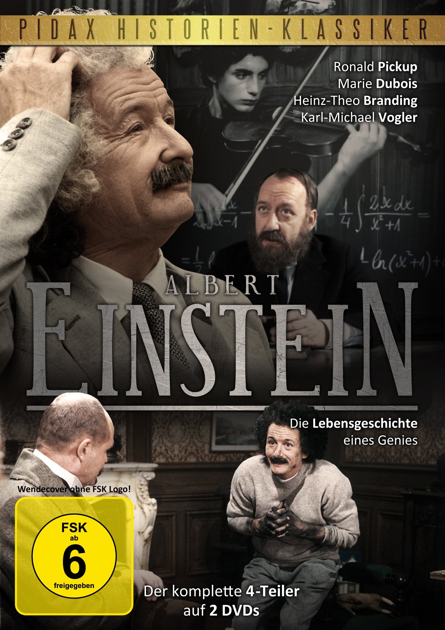 Pidax Historien-Klassiker - Albert Einstein - Die Lebensgeschichte eines Genies (2 Disc Set) Box sets