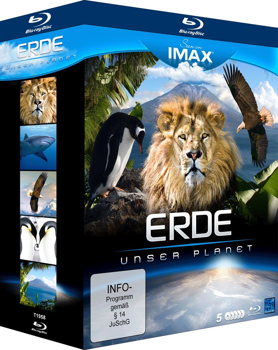 Seen On IMAX: Erde - Unser Planet (5 Blu-rays) Films