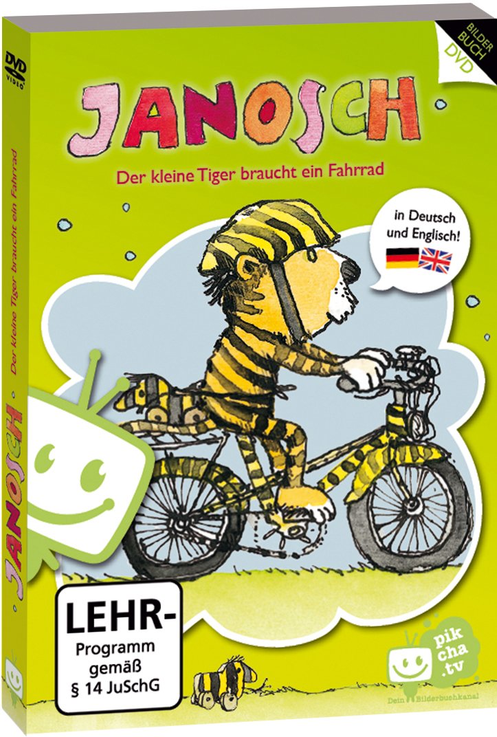 Janosch - Der kleine Tiger braucht ein Fahrrad - Bilderbuch-DVD Movies