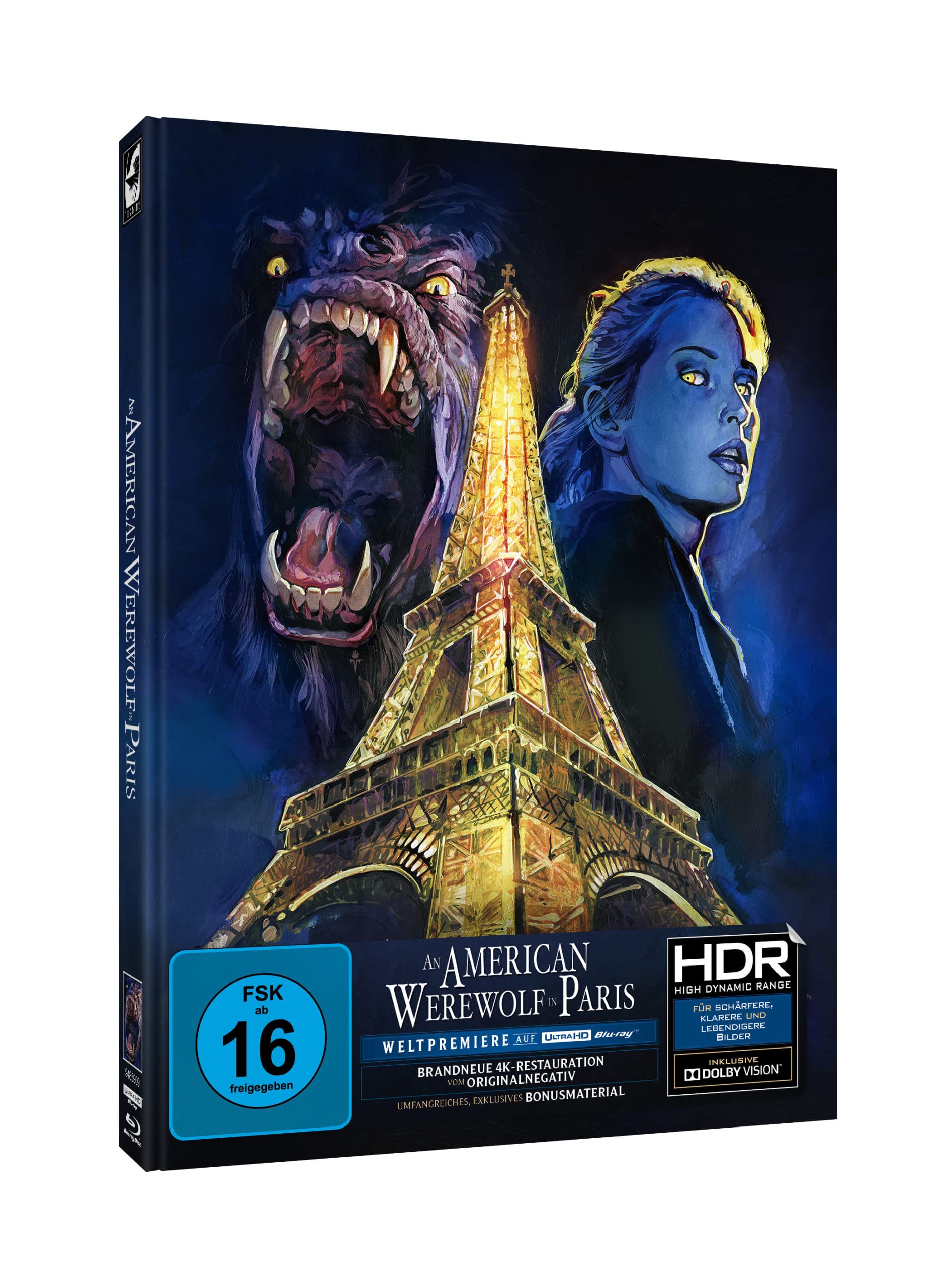An American Werewolf in Paris - Limitiertes Mediabook (Artwork) - 555 Exemplare limitiert - 4K UHD - Blu-ray Films