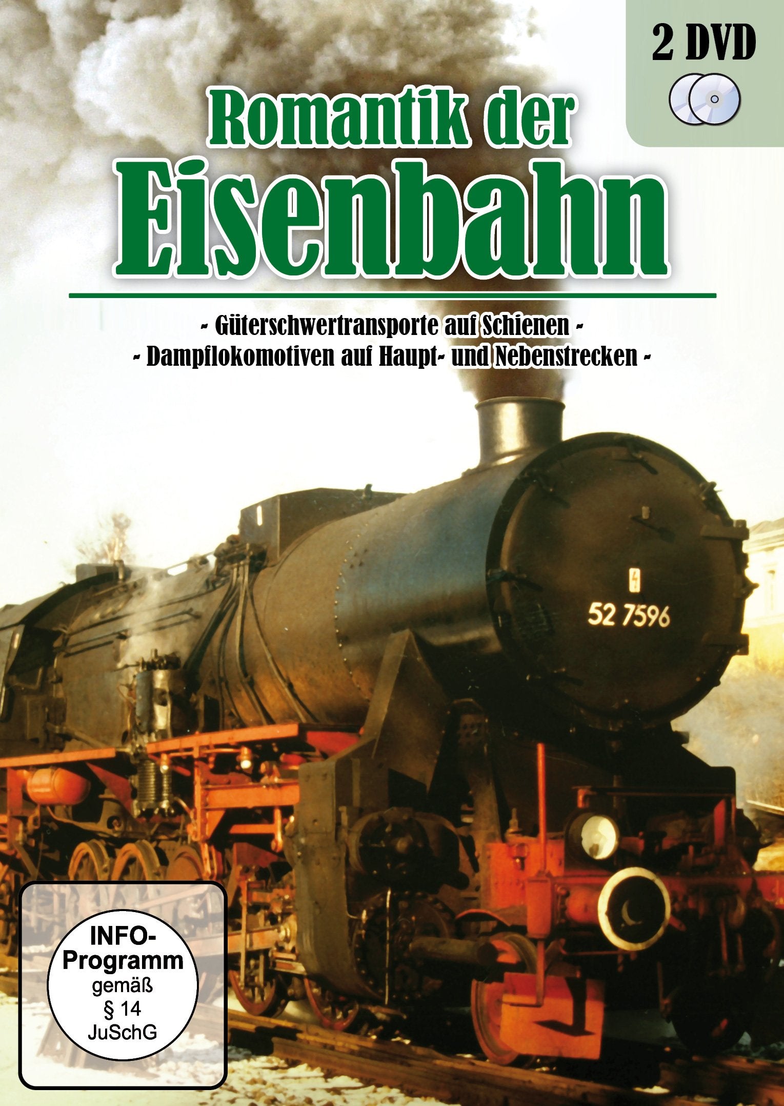 Güterschwertransporte auf Schienen/Dampflokomotive Films