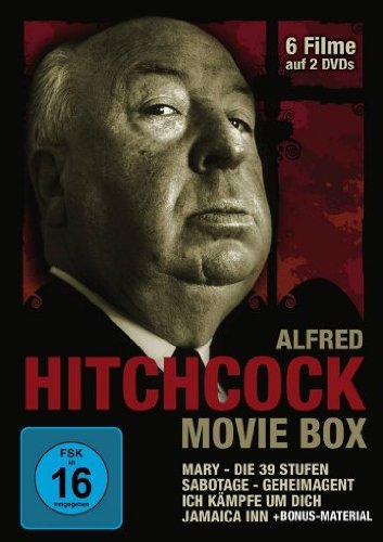 Movie Box-Mary/39 Stufen/Sabotage/+ Films