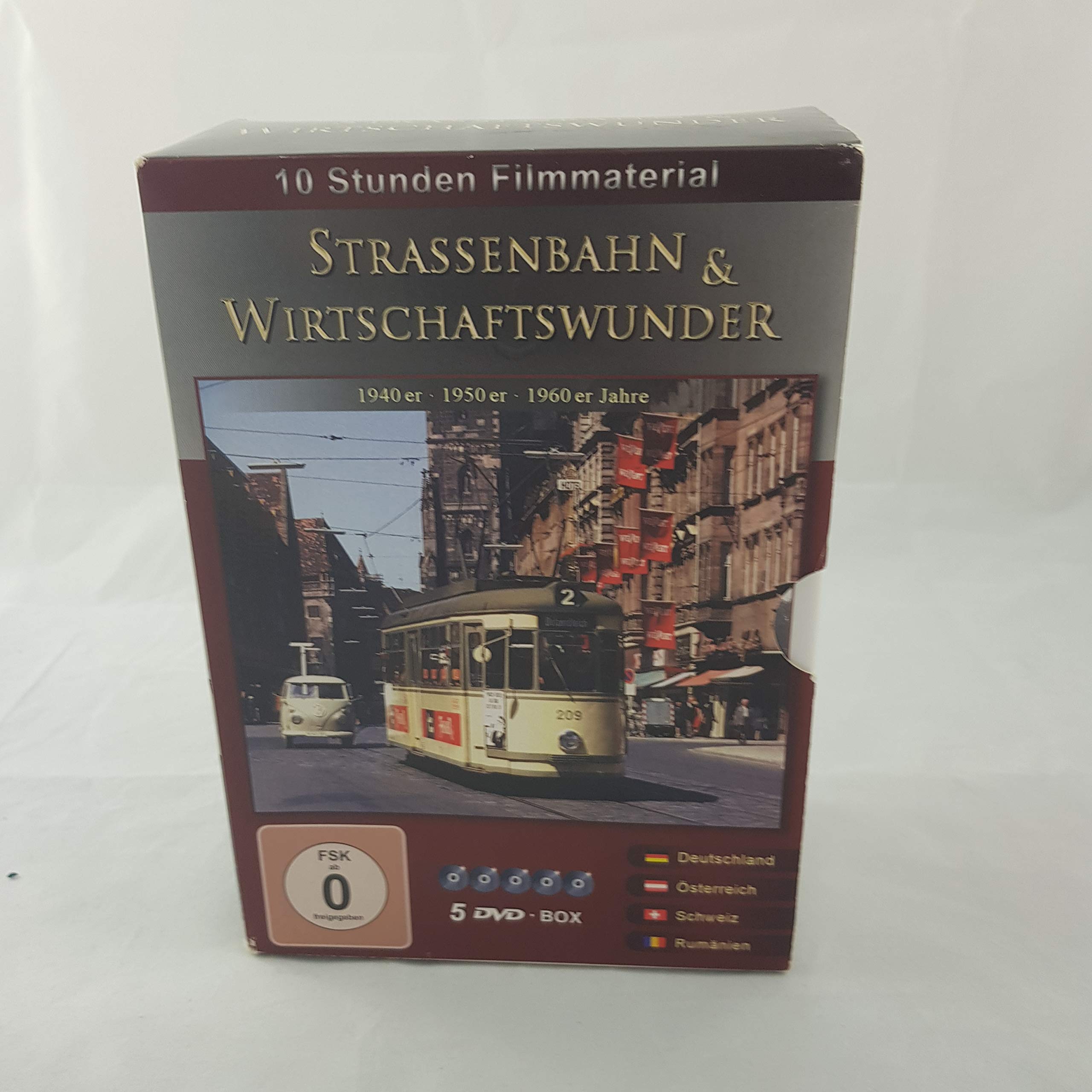 Product Image: Straßenbahn & Wirtschaftswunder, 5 DVDs