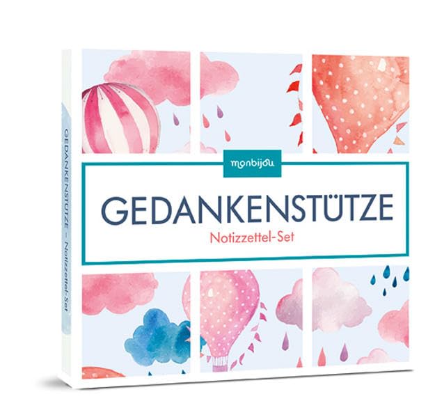 Gedankenstütze: Notizzettel-Set (monbijou) Books