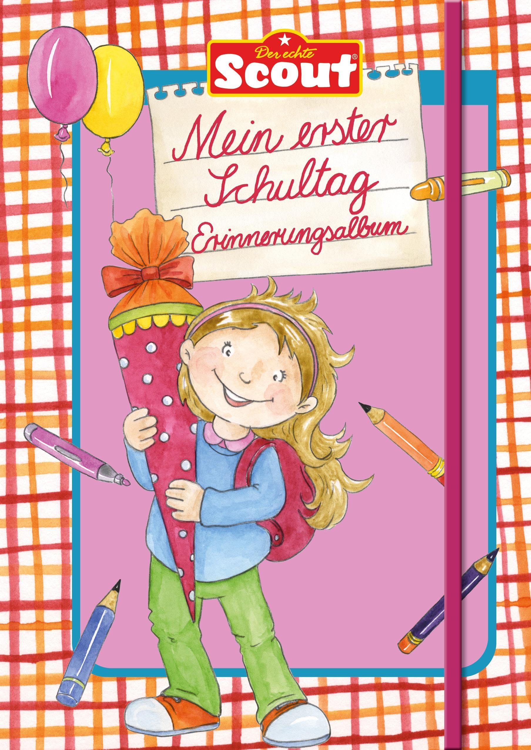 Scout - Mein erster Schultag Erinnerungsalbum (Mädchen) (Scout Erstlesebücher) Living & Furnishing