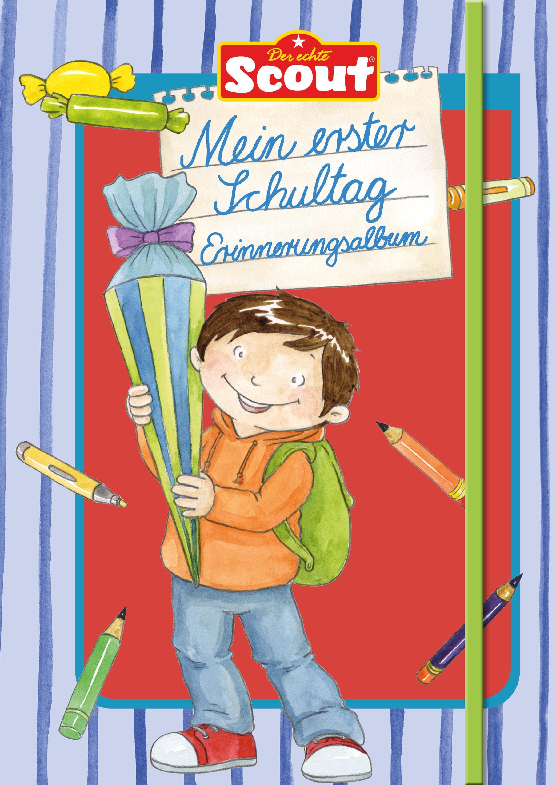 Scout - Mein erster Schultag Erinnerungsalbum (Jungs) Living & Furnishing
