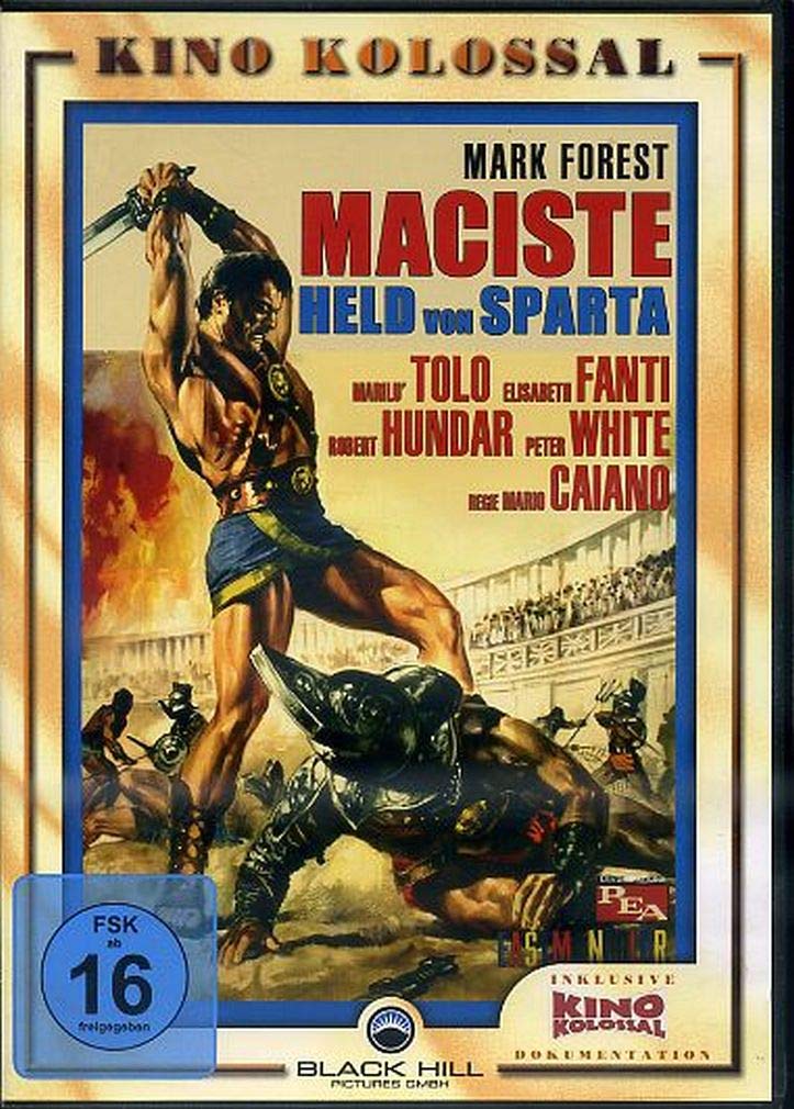 maciste gladiatore di sparta / maciste held von sparta dvd Italian Import Films
