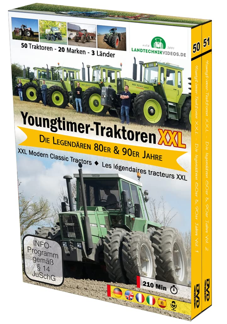 Youngtimer Traktoren XXL – Die legendären 80er und 90er Jahre! (2xDVD Box) Movies