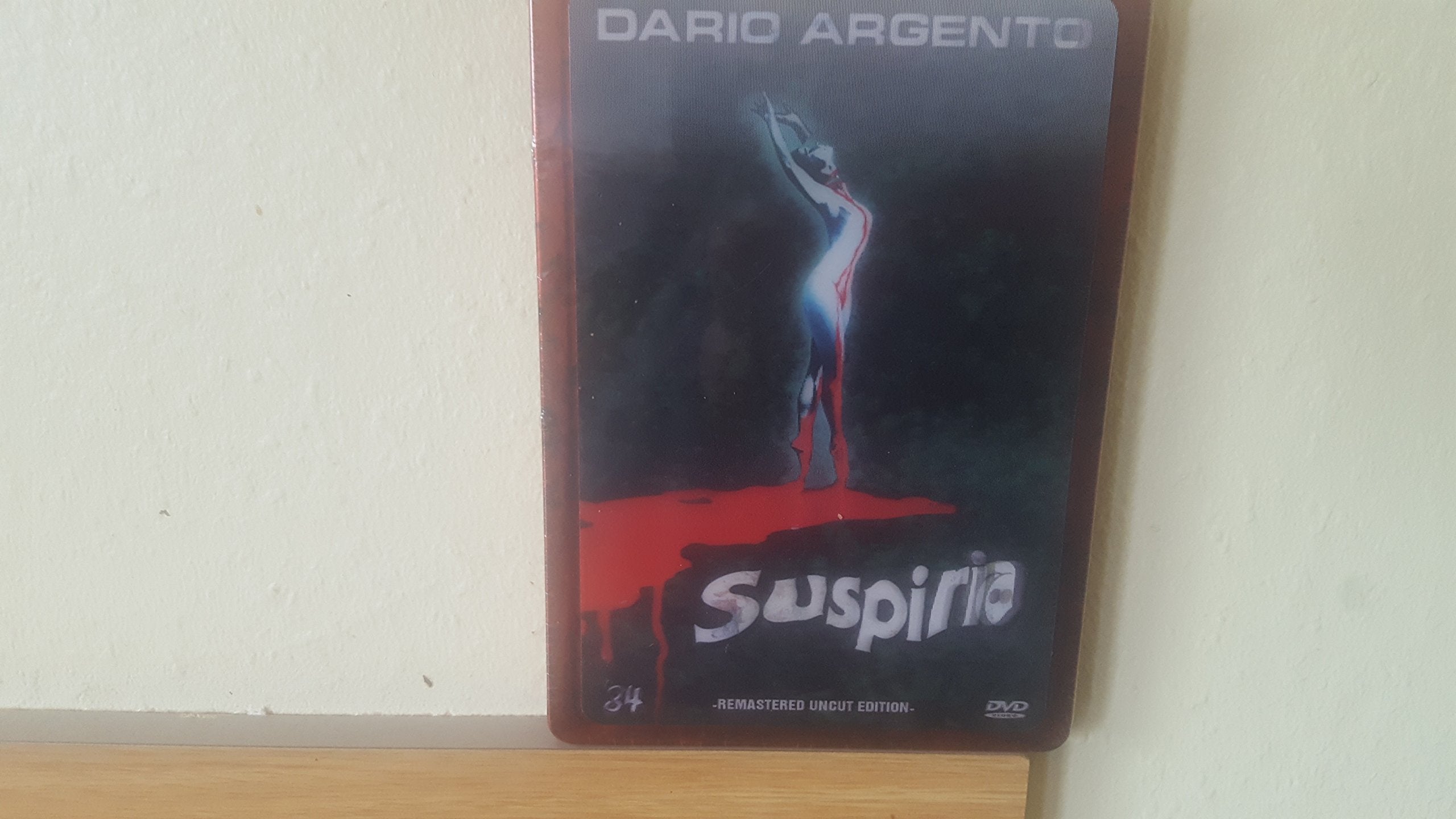 SUSPIRIA - Limited Uncut STEELBOOK Remastered Edition mit Lenticular Cover Films