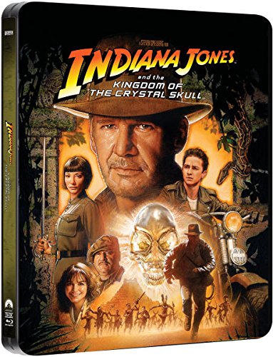 Indiana Jones and the Kingdom of the Crystal Skull - Exklusive Limited Steelbook Edition (inkl. Deutscher Ton / auf 4000 Stk. geprägt) (Das Königreich des Kristallschädels) Movies