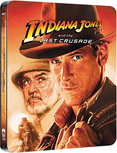 Indiana Jones and the Last Crusade - Exklusive Limited Steelbook Edition (inkl. Deutscher Ton / auf 4000 Stk. geprägt) (Der letzte Kreuzzug) Movies