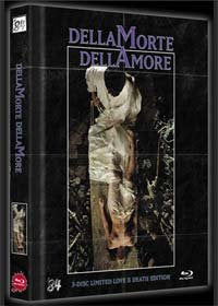 Dellamorte Dellamore Mediabook - Cover C - 3-Disc Limited Love & Death Edition (DVD+Blu-Ray+Blu-Ray 3D) - Limited 222 Edition Movies