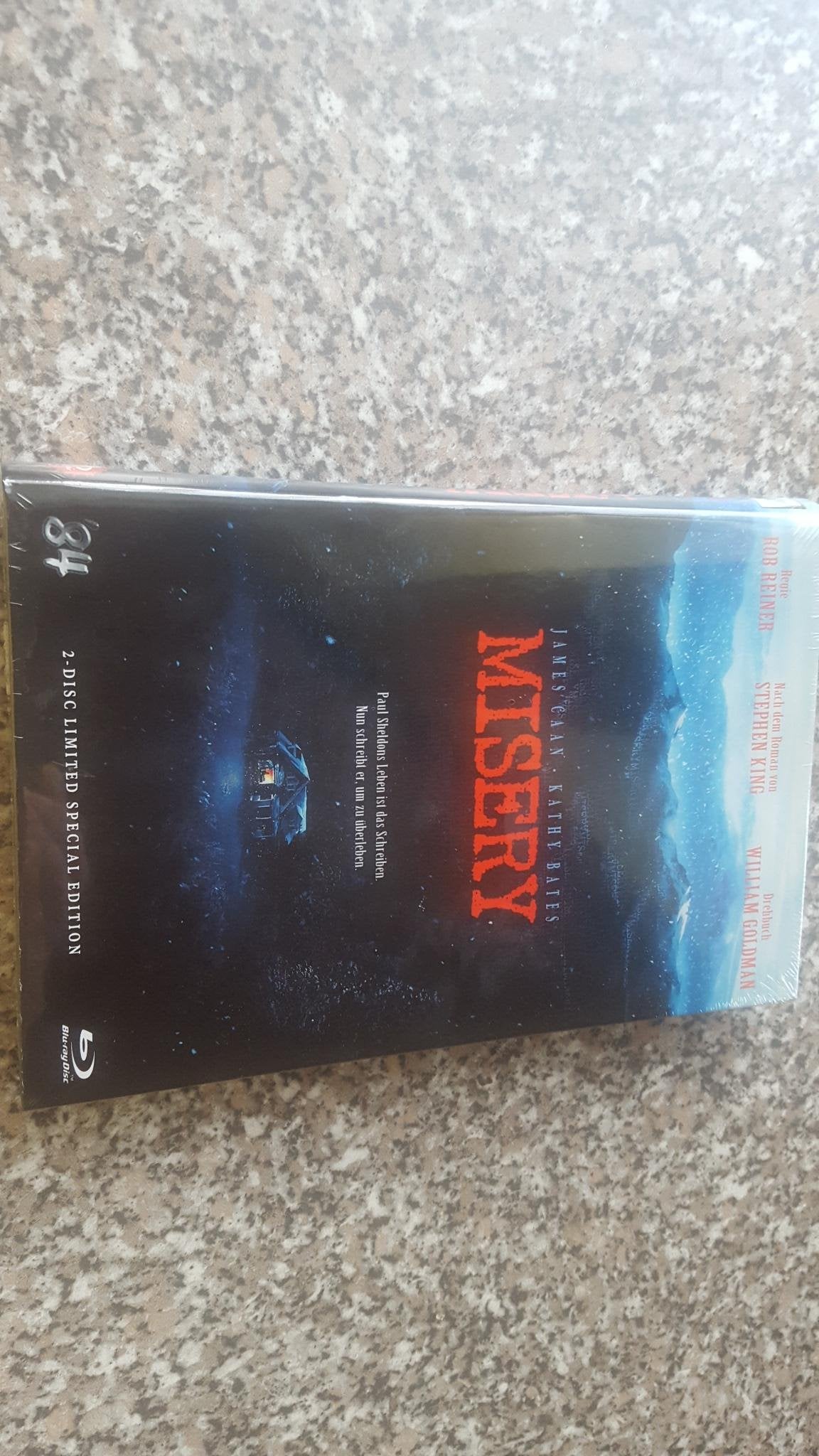 Misery - Limited Special Collectors Mediabook Edition auf 333 Stk. (Cover B) Films