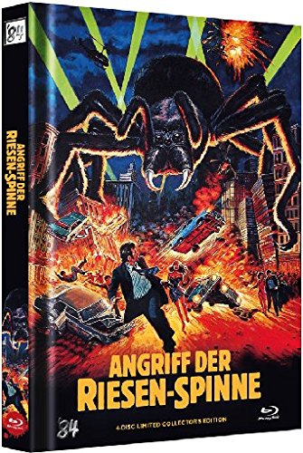 Angriff der Riesenspinne - Uncut/Mediabook (+ DVD) (+ CD-Soundtrack) (+ Bonus-Disc) Films