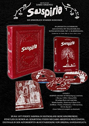 Suspiria - 40 Anniversary Leatherbook Edition (+ DVD) (+ Bonus-DVD) Films