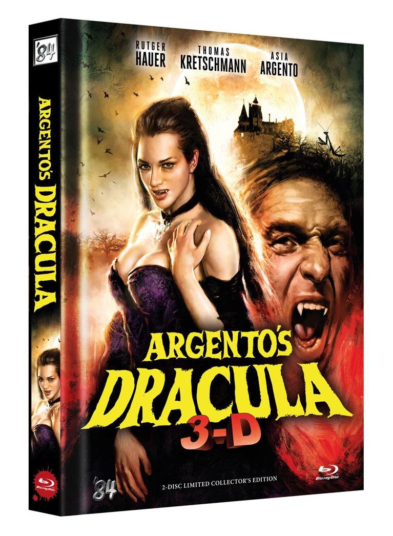 Dracula 3D (Dario Argento) - Limited Mediabook Edition Cover B (Collectors Edition) - DVD - blu-ray Films