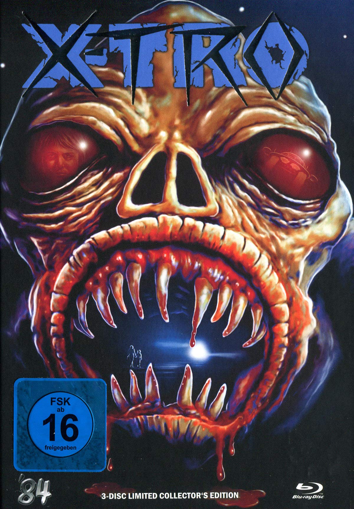 X-TRO - 3-Disc Limited Collectors Edition Mediabook mit Silberprägung - limitiert auf 333 Stück (+ DVD) (+ CD-Soundtrack) Movies