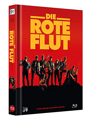 Die Rote Flut - Mediabook Cover B - Uncut - Limitiert auf 150 Stuk - Kratzfeste Mattfolie (+ DVD) dvd