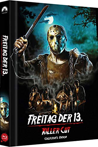 Freitag, der 13. - Killer Cut - Collector's Edition - limitiertes Mediabook auf 500 Stück (Cover D) (Killer Cut Aufkleber auf Folie) Movies