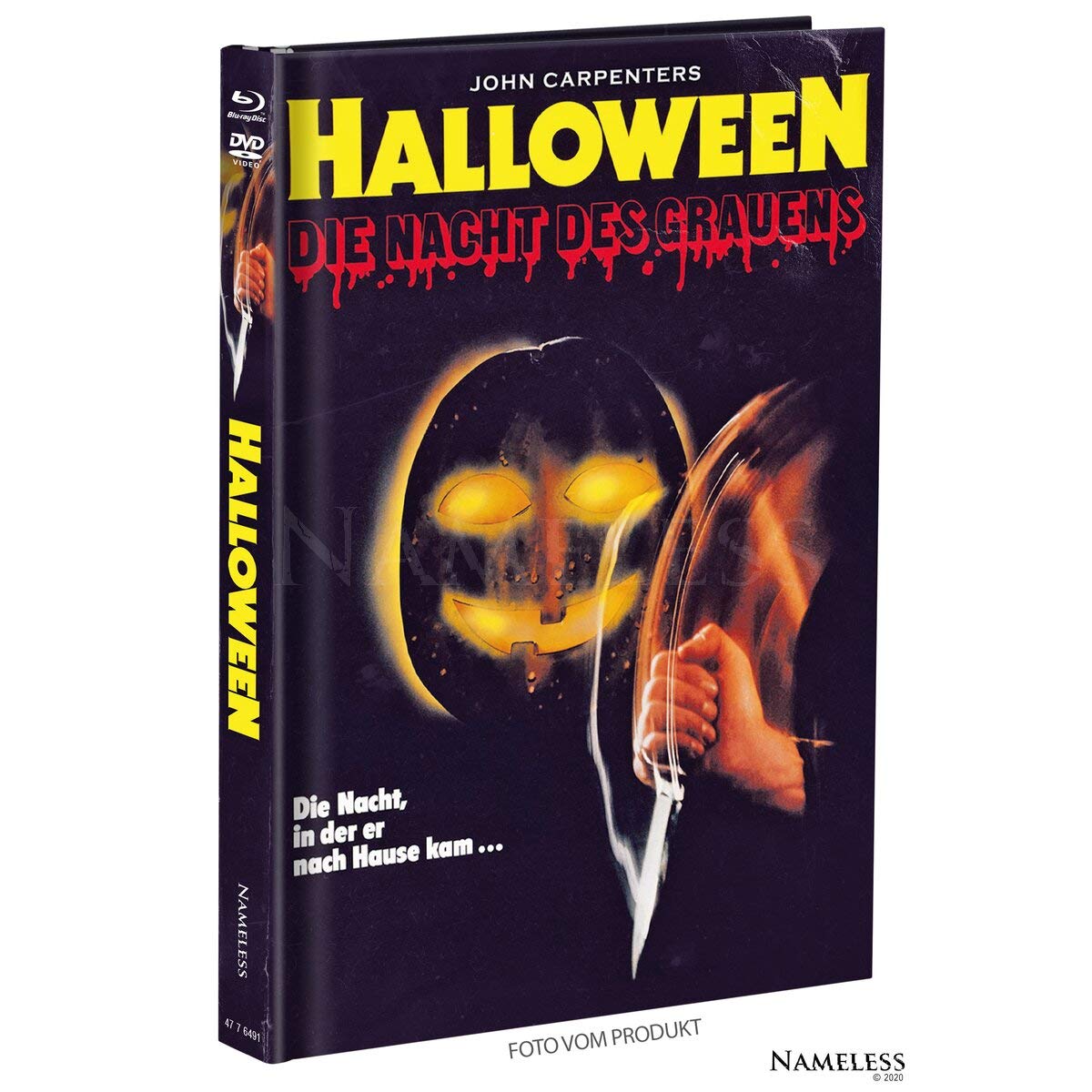 Halloween 1978 - Limited Nameless Mediabook Cover B - 333 Stück - DVD - Blu-ray Films