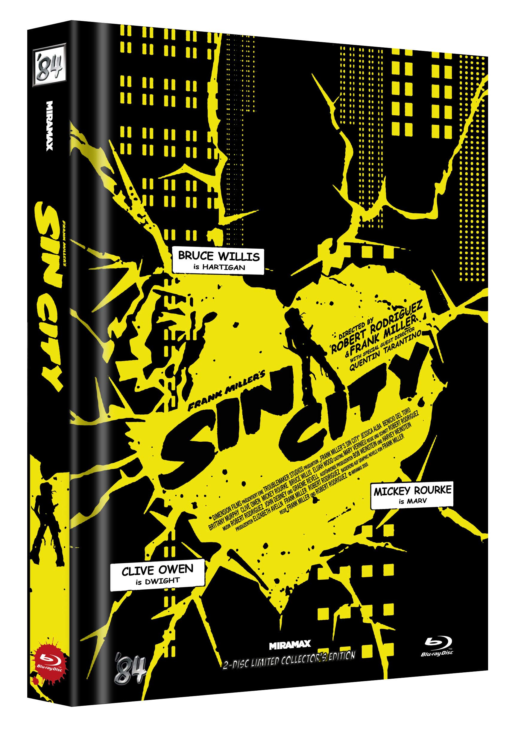 Sin City - 2-Disc Limited Collector's Edition Mediabook (Cover D) - limitiert auf 222 Stück Movies