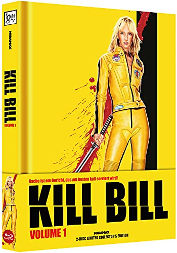 BR+DVD Kill Bill Vol. 1 - 2-Disc Limited Collectors Edition Mediabook (wattiert) (Cover B) - limitiert auf 200 Stk. Films