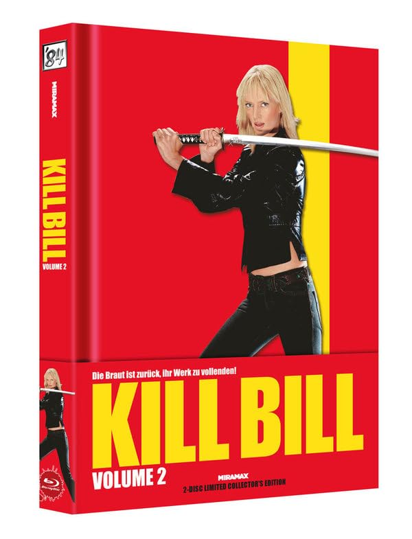 Kill Bill: Vol. 2 - 2-Disc Volume 2 wattiertes Mediabook Cover A Films