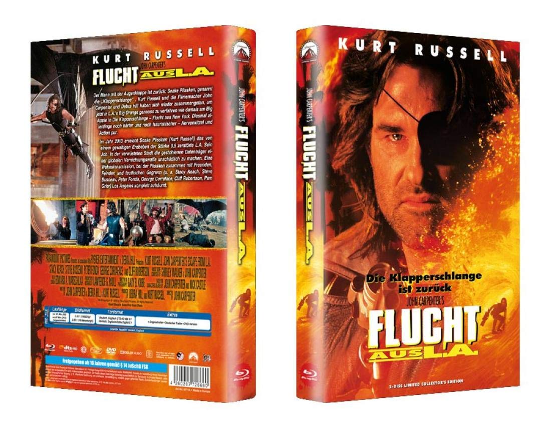Flucht aus L.A. - Gr. Hartbox VHS Motiv Limitiert auf 100 Stück - Blu-ray Films