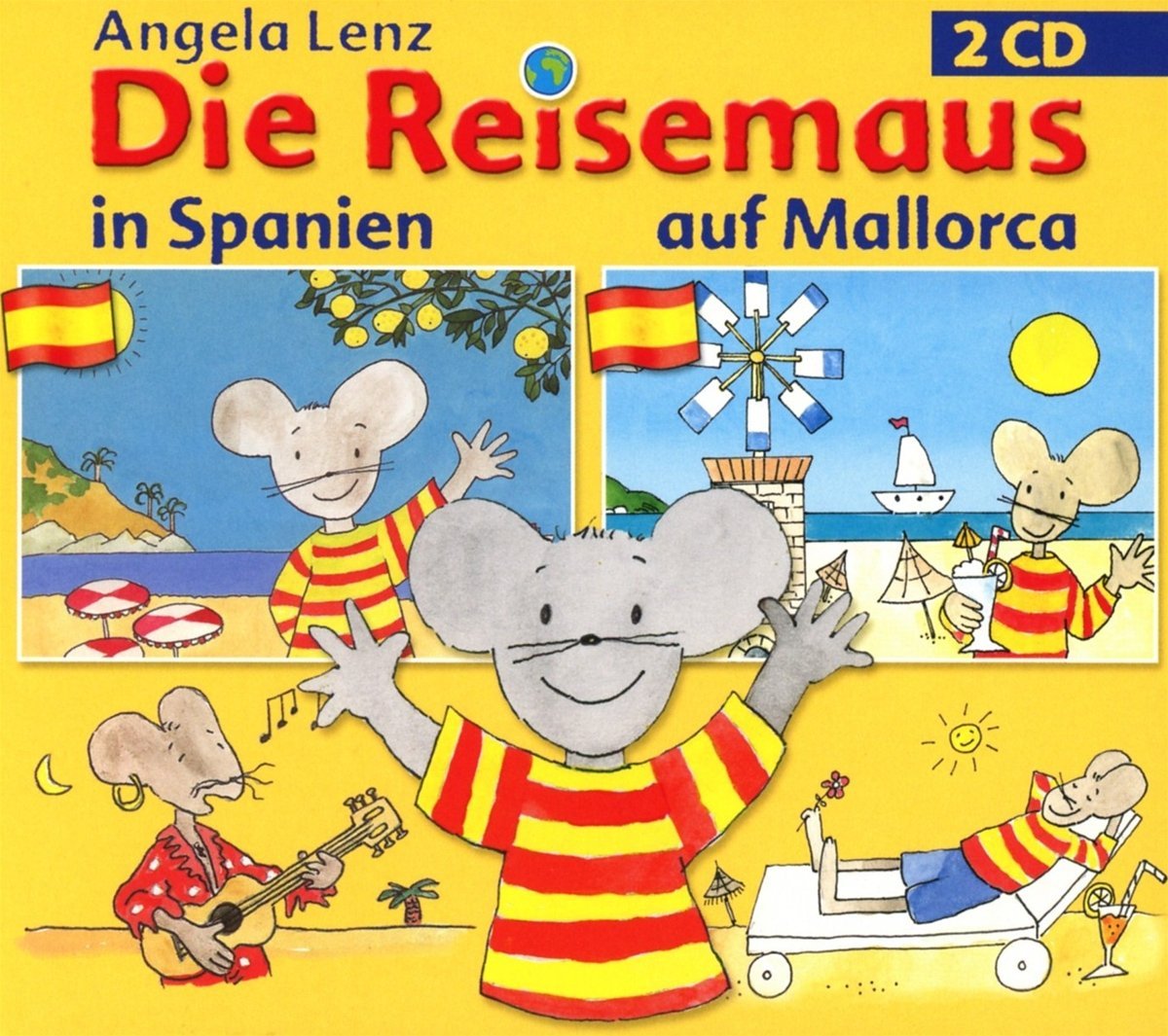 Die Reisemaus in Spanien und auf Mallorca (2cd) Children & Young People