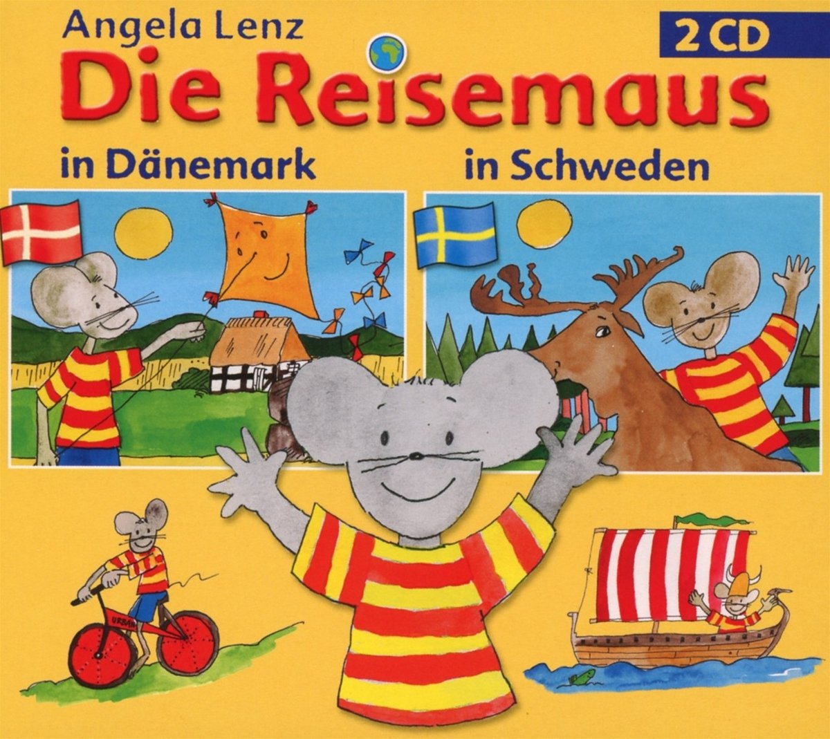 Die Reisemaus: In Dänemark Und Schweden (2CD) cd